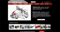 Desktop Screenshot of mitecars.com