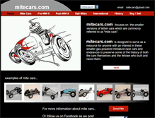Tablet Screenshot of mitecars.com